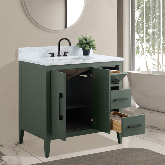 Vintage Green / Matte Black