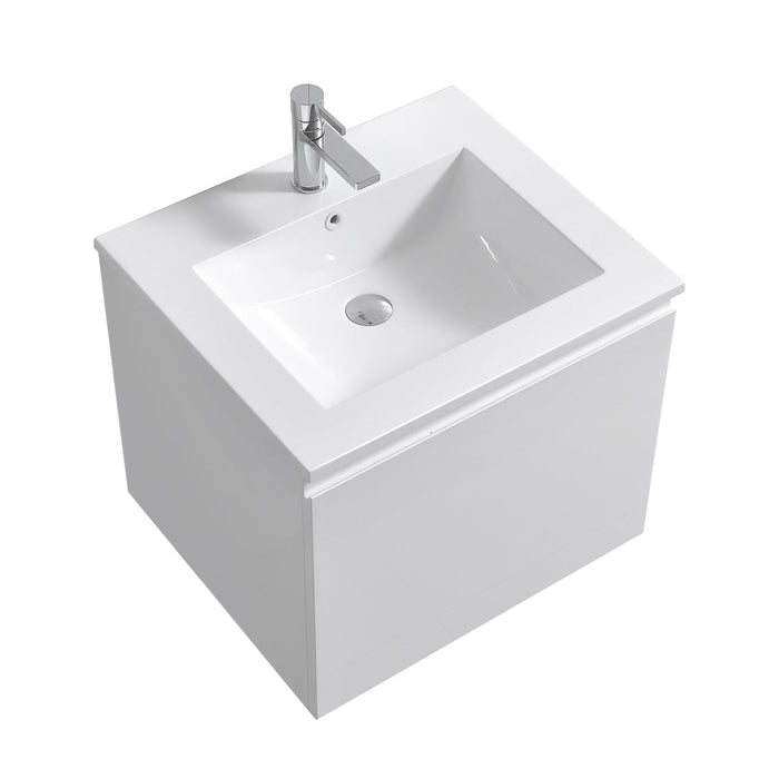 Balli 24" Wall-Mount Modern Bathroom Vanity