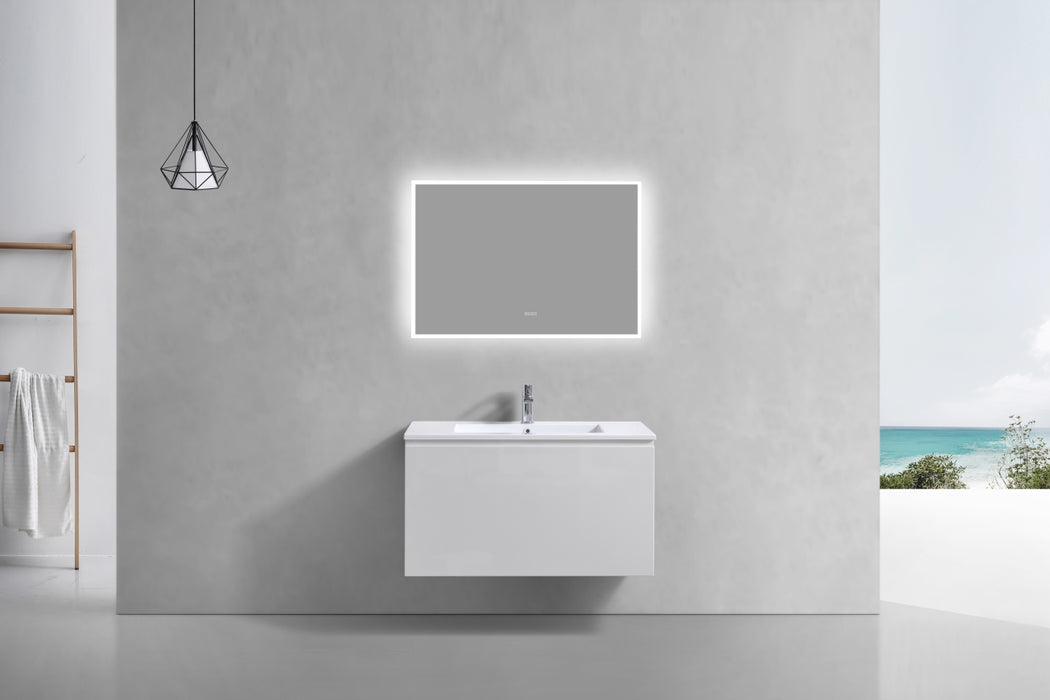 Balli 36" Wall-Mount Modern Bathroom Vanity