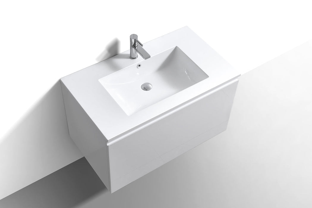 Balli 36" Wall-Mount Modern Bathroom Vanity