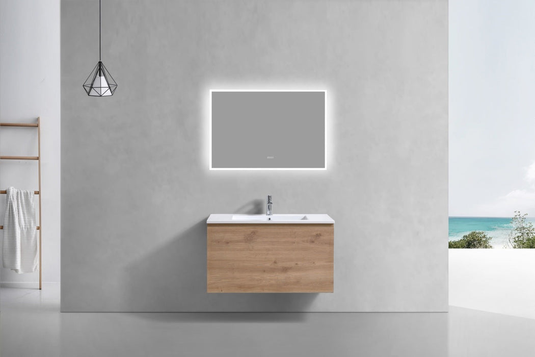 Balli 36" Wall-Mount Modern Bathroom Vanity