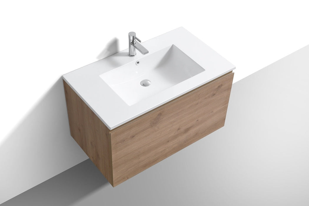 Balli 36" Wall-Mount Modern Bathroom Vanity