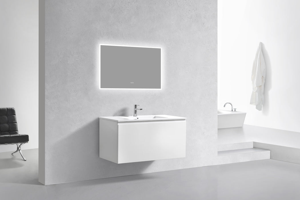 Balli 40" Wall-Mount Modern Bathroom Vanity