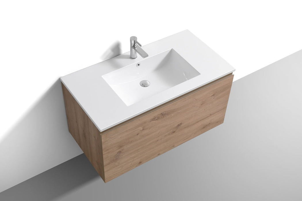 Balli 40" Wall-Mount Modern Bathroom Vanity