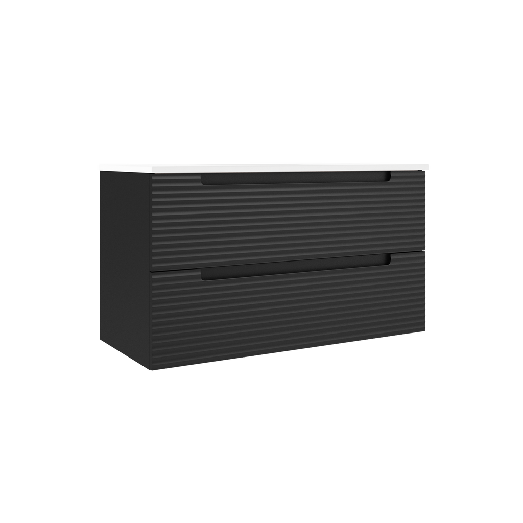 Matte Black Ripple