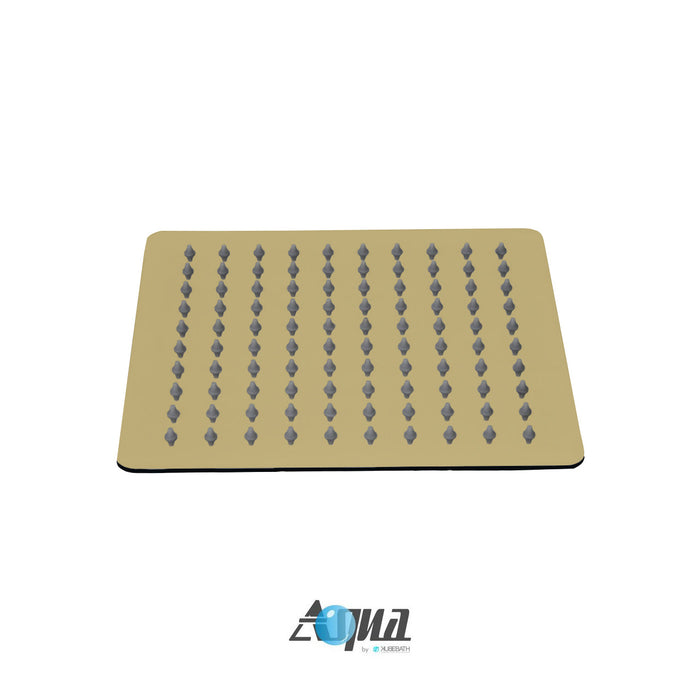 8" / Brushed Gold