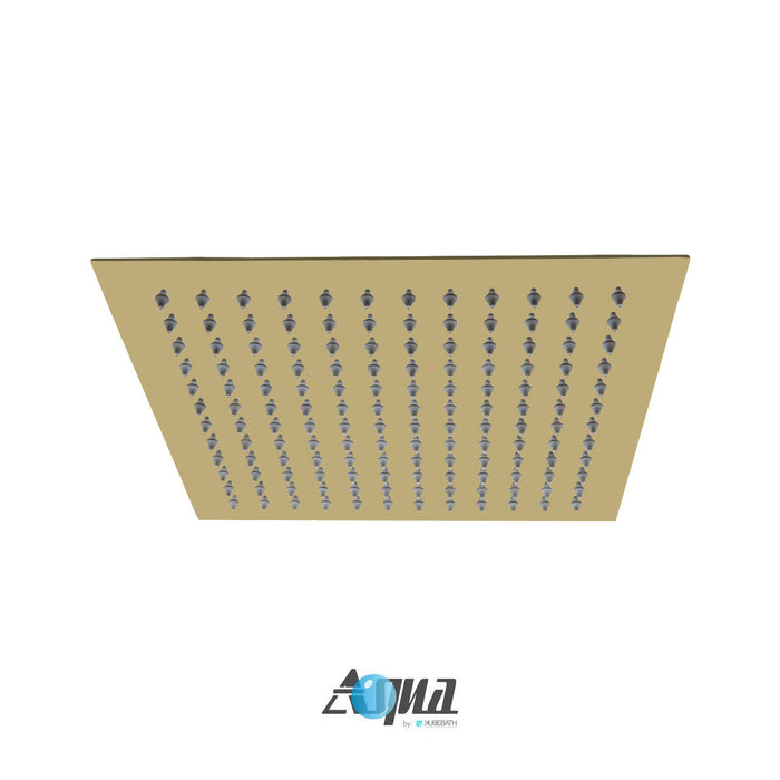 12" / Brushed Gold
