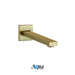 8" / Brushed Gold