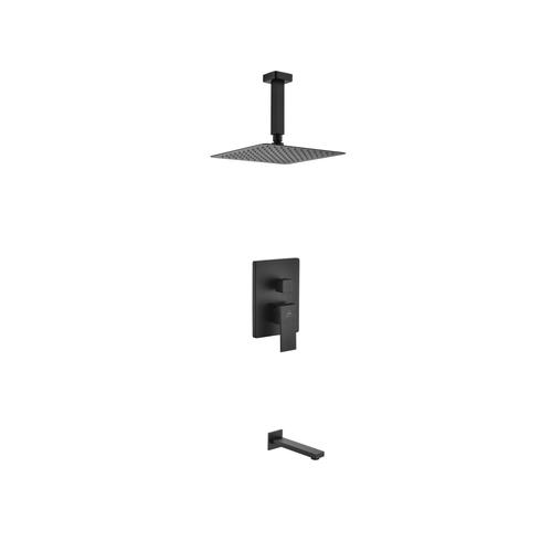 12" / Matte Black