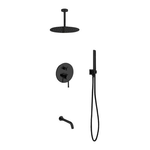 12" / Matte Black