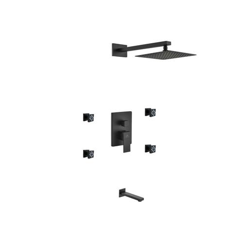 8" / Matte Black