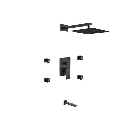 12" / Matte Black