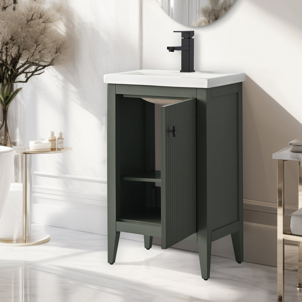 Linear Vintage Green / Matte Black