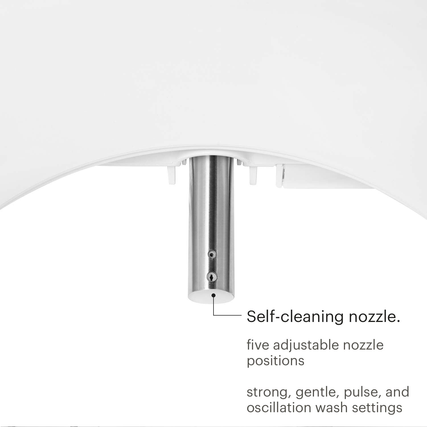 Brondell Swash Select EM617 Bidet Seat with Warm Air Dryer