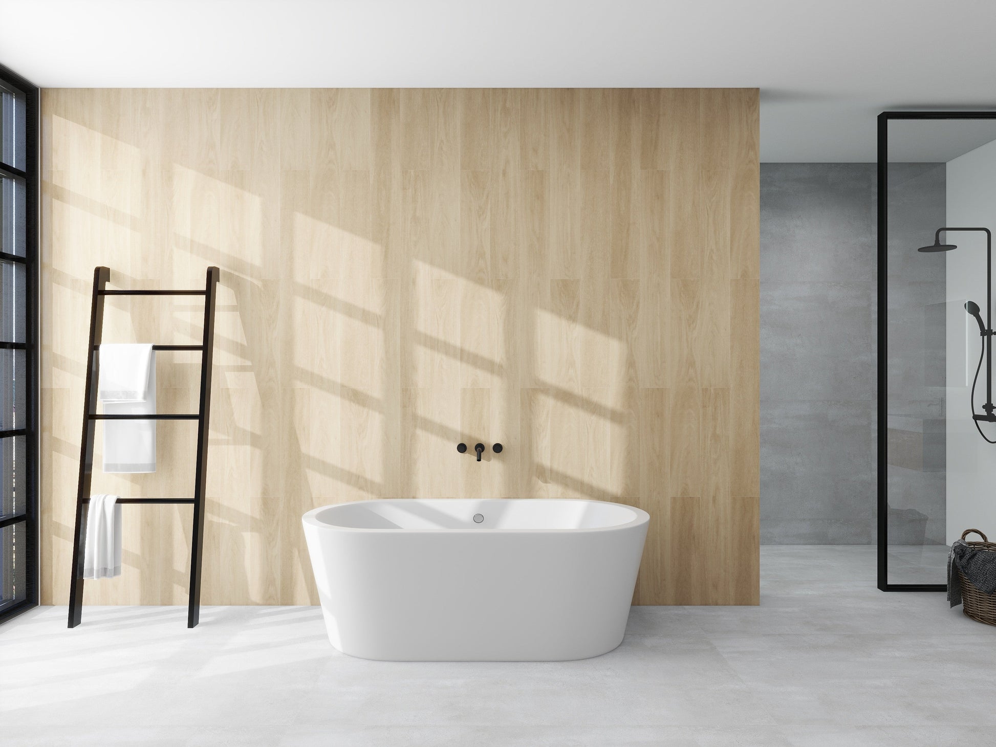 White / Polished Chrome