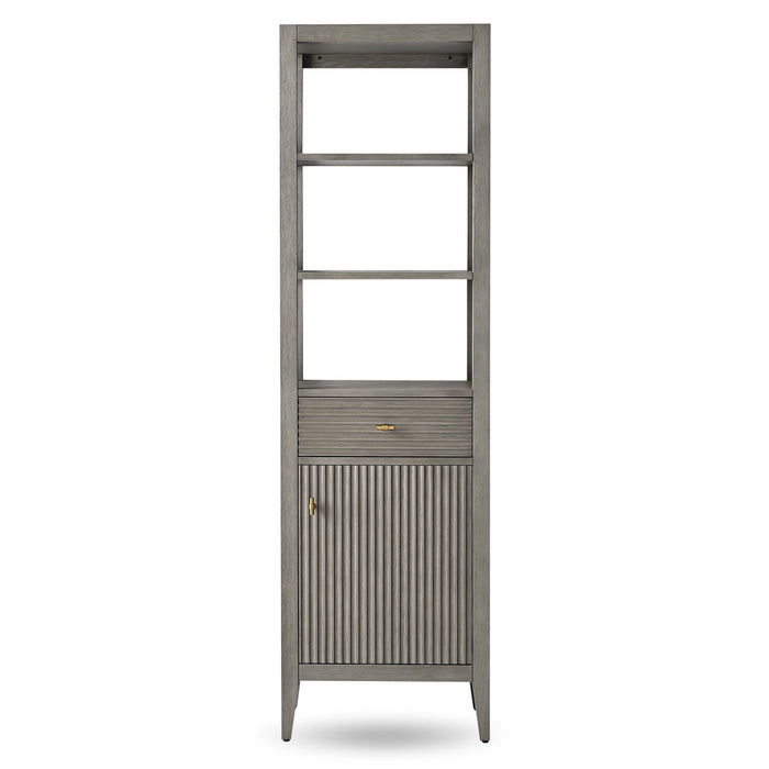 Linear Driftwood Gray / Golden Brushed