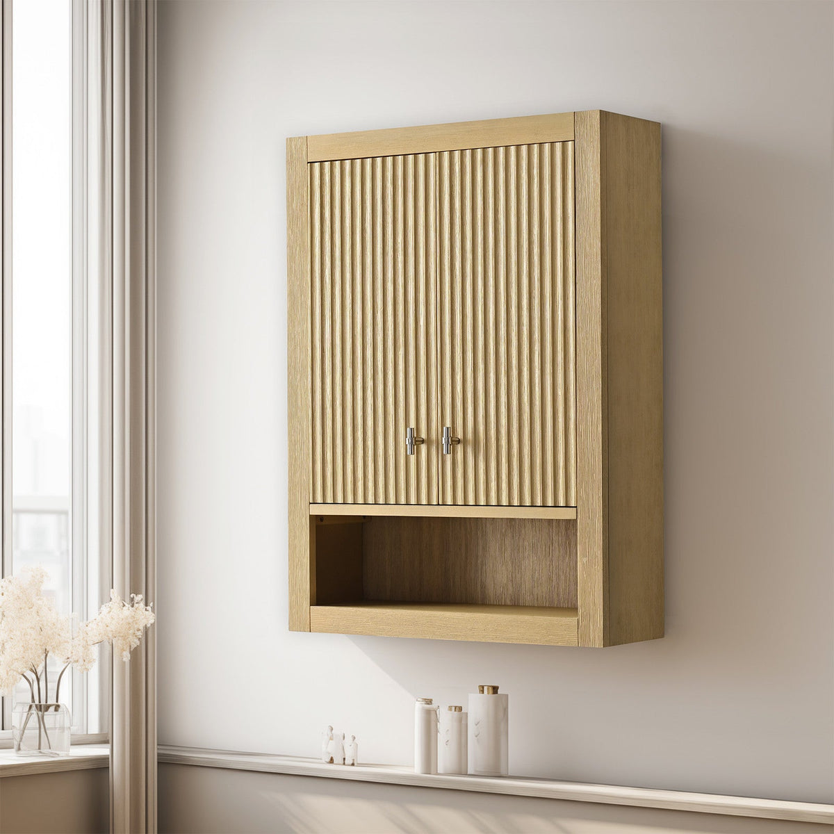 Linear Natural Oak / Brushed Nickel