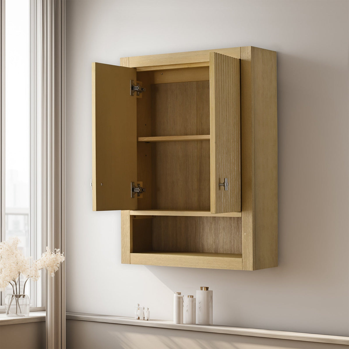 Linear Natural Oak / Brushed Nickel