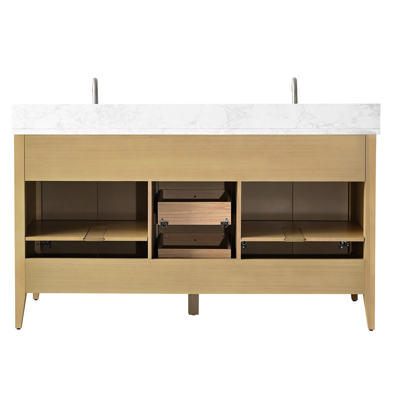 Linear White / Brushed Nickel