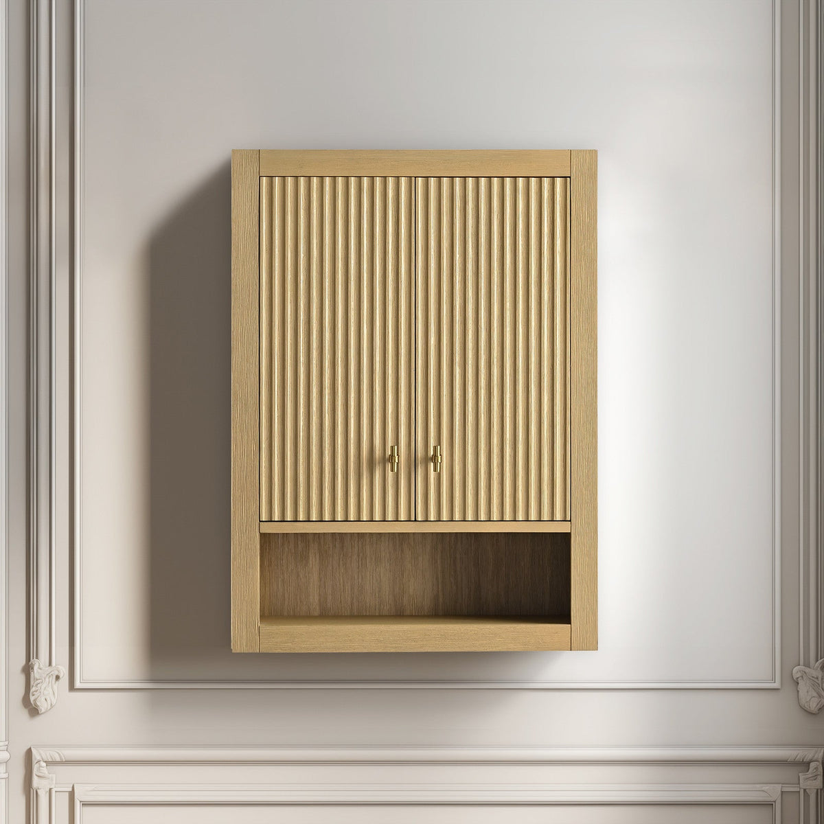 Linear Natural Oak / Golden Brushed