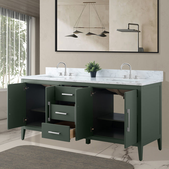 Vintage Green / Brushed Nickel