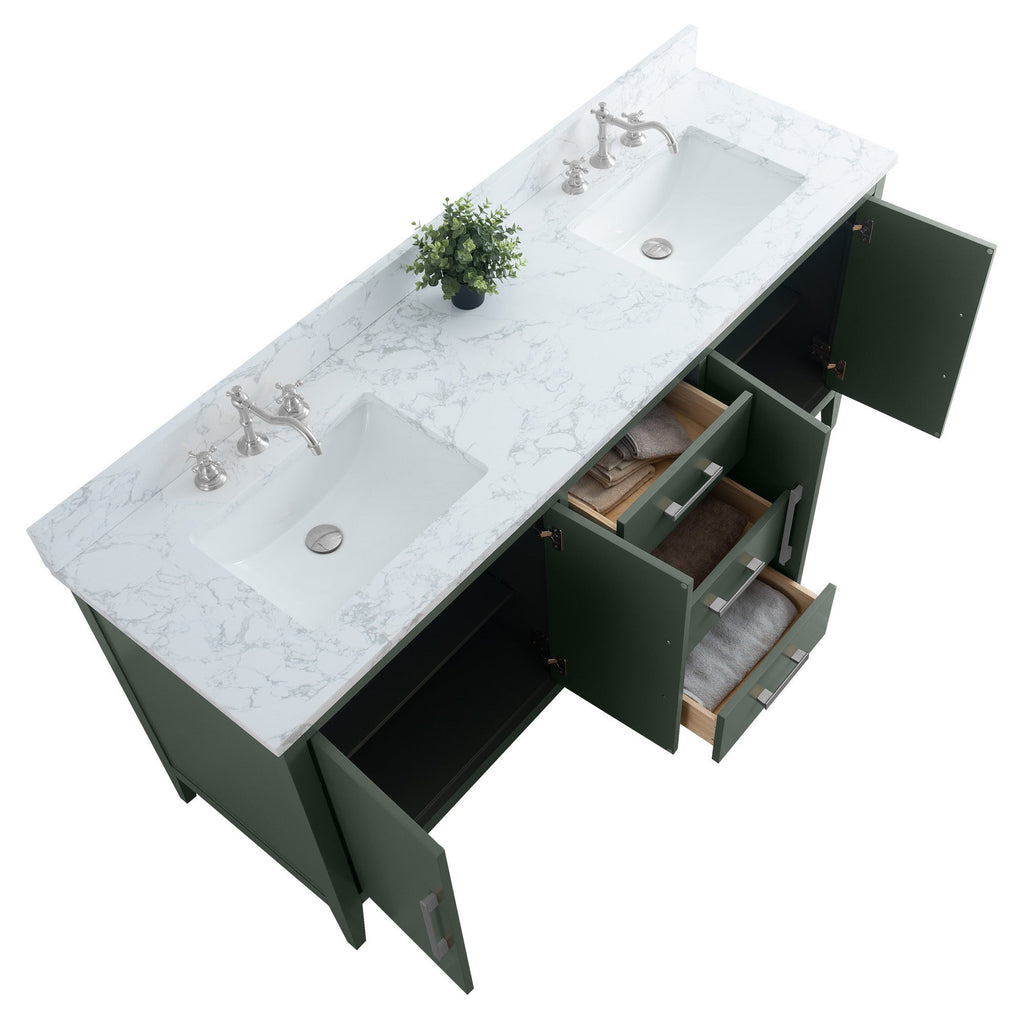 Vintage Green / Brushed Nickel