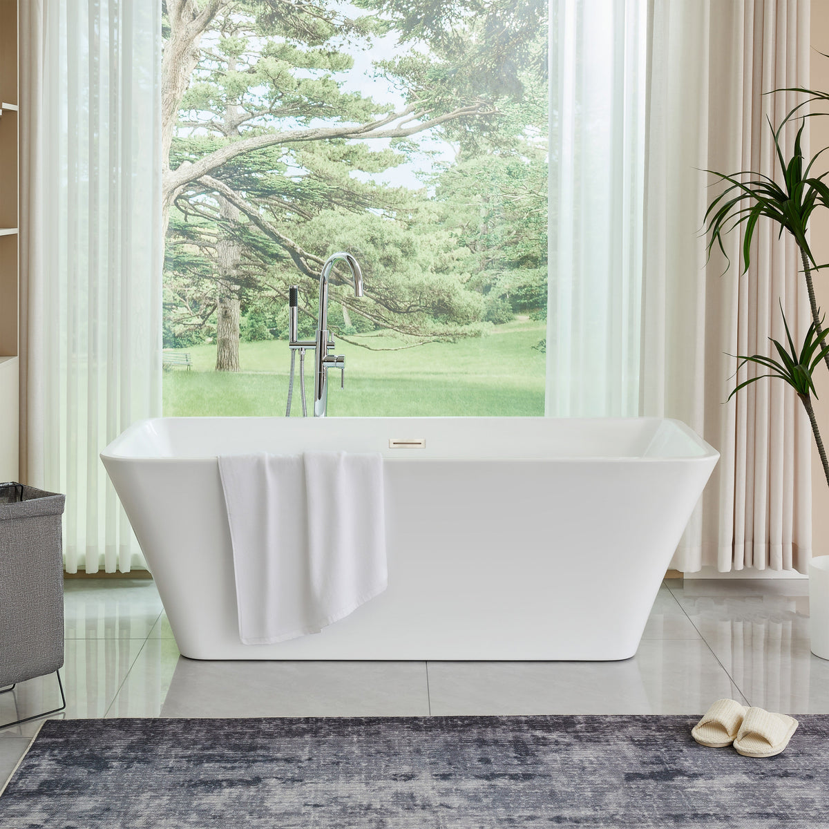 White / Brushed Nickel
