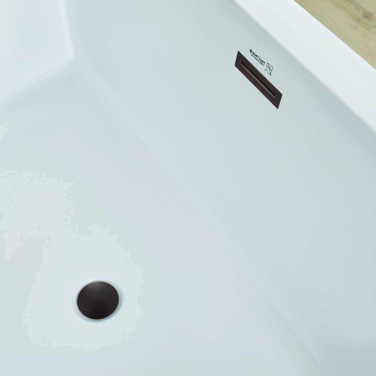 White / Oil Rubbed Bronze