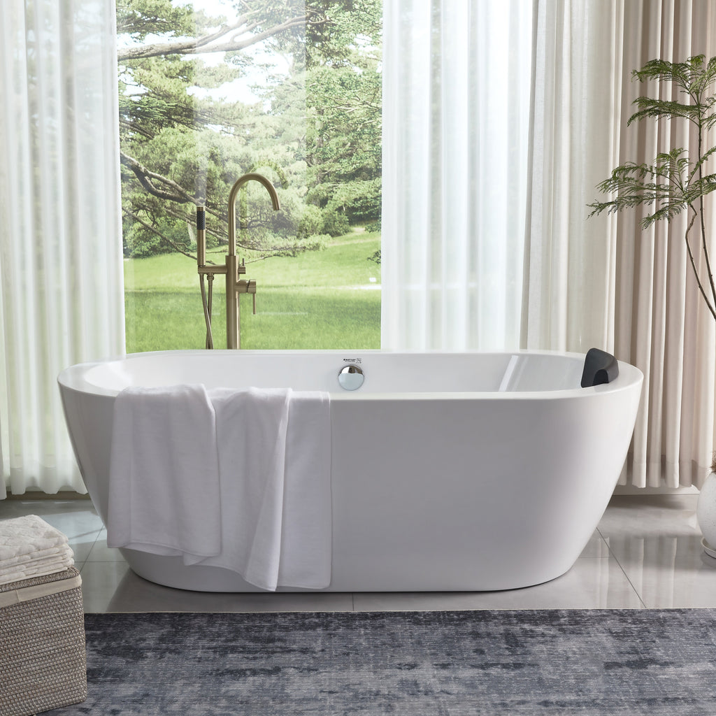 White / Polished Chrome