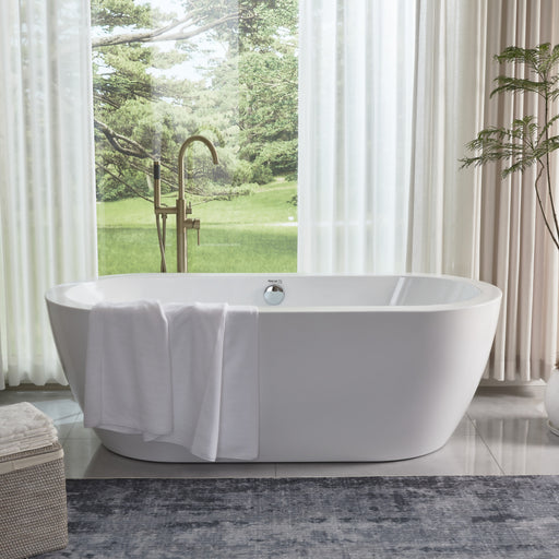 White / Polished Chrome