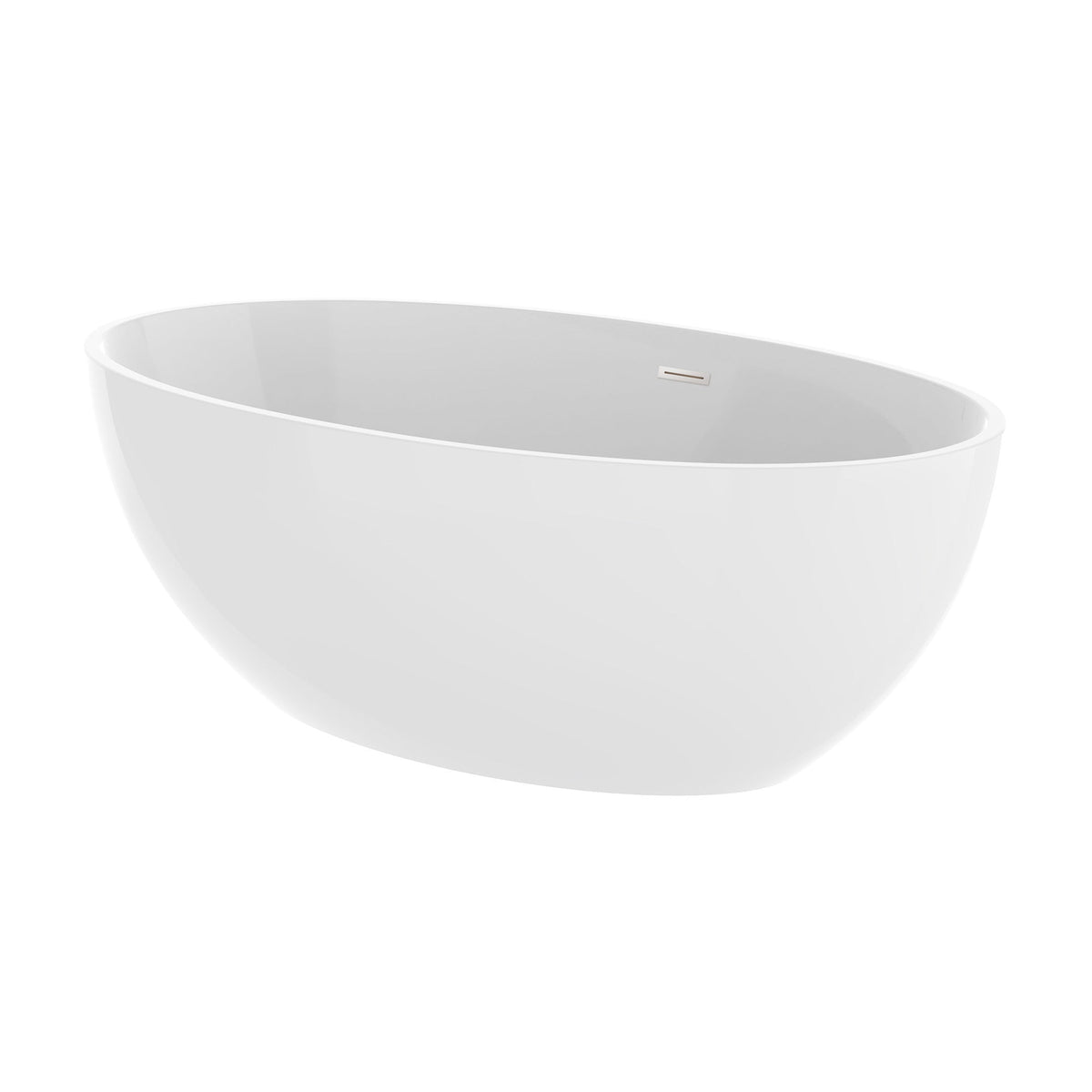 White / Polished Chrome