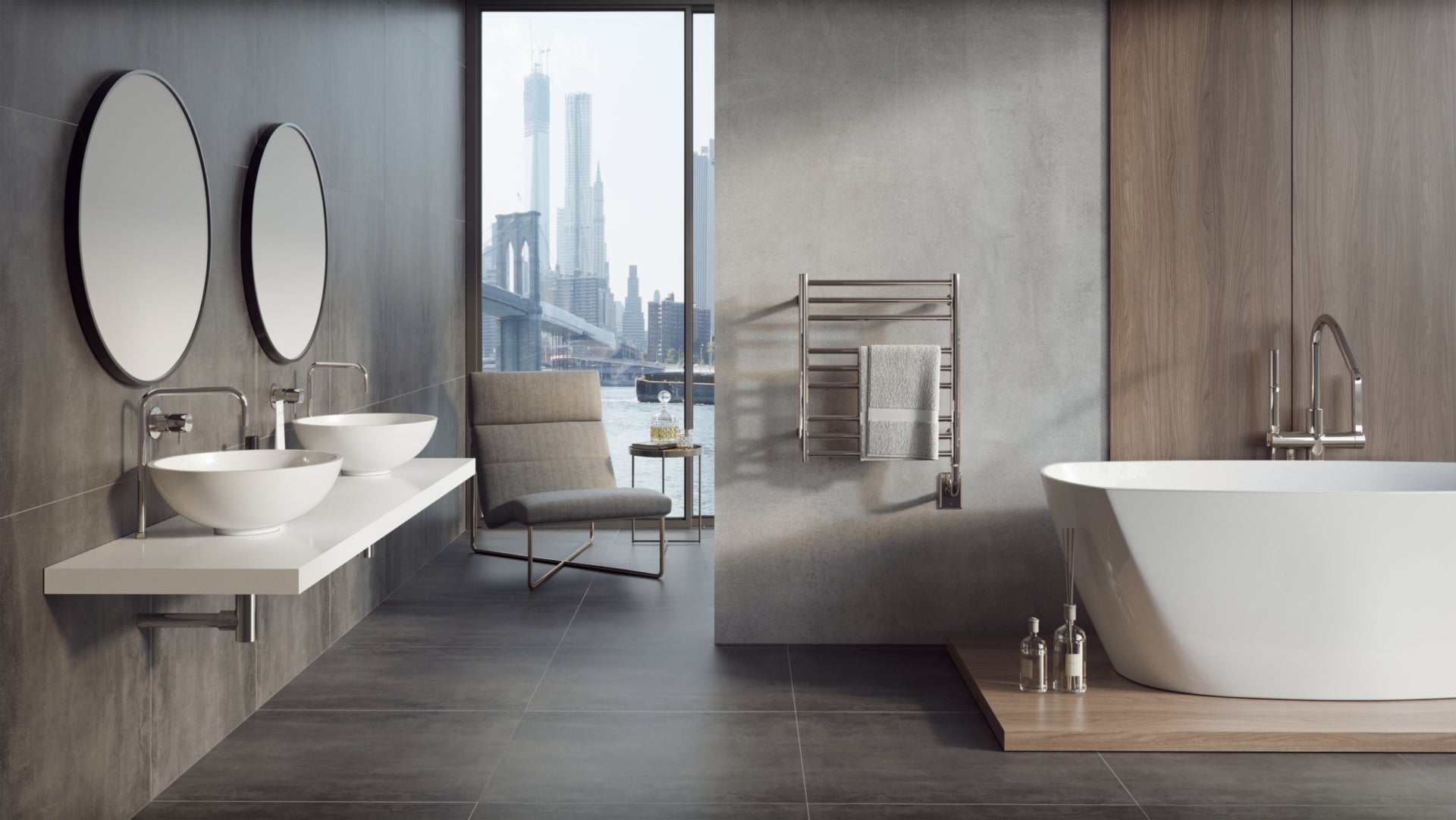 Satin Brass / Electric Hardwired