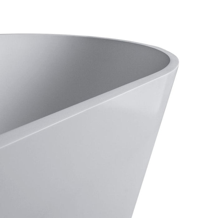 White / Polished Chrome