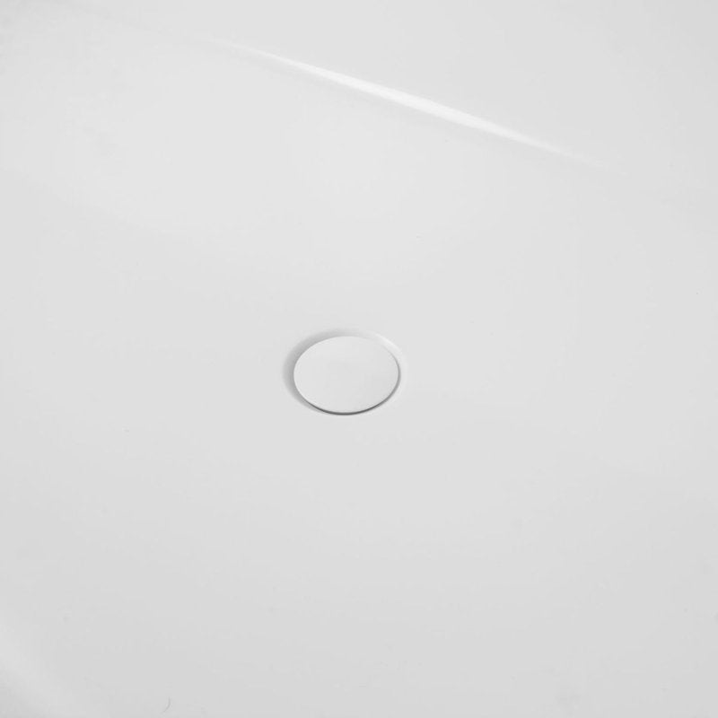 White / Polished Chrome