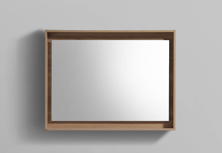 Bosco 40" Framed Mirror with Shelf
