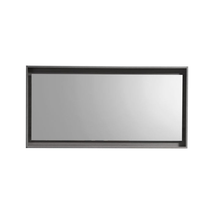 Bosco 60" Framed Mirror with Shelf