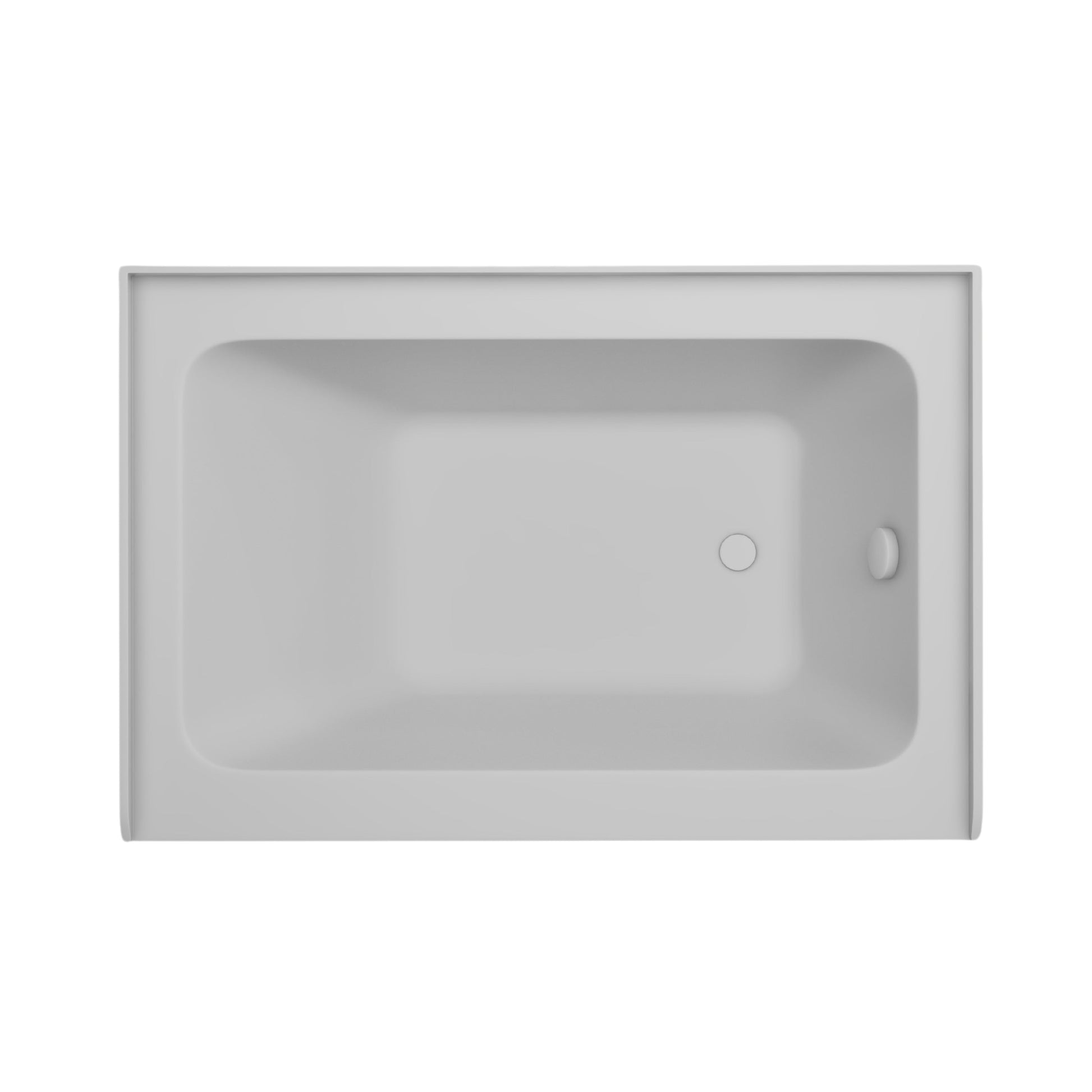 Pure White / Right Drain