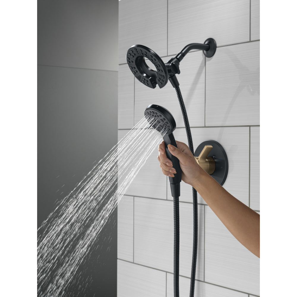 Matte Black / Champagne Bronze