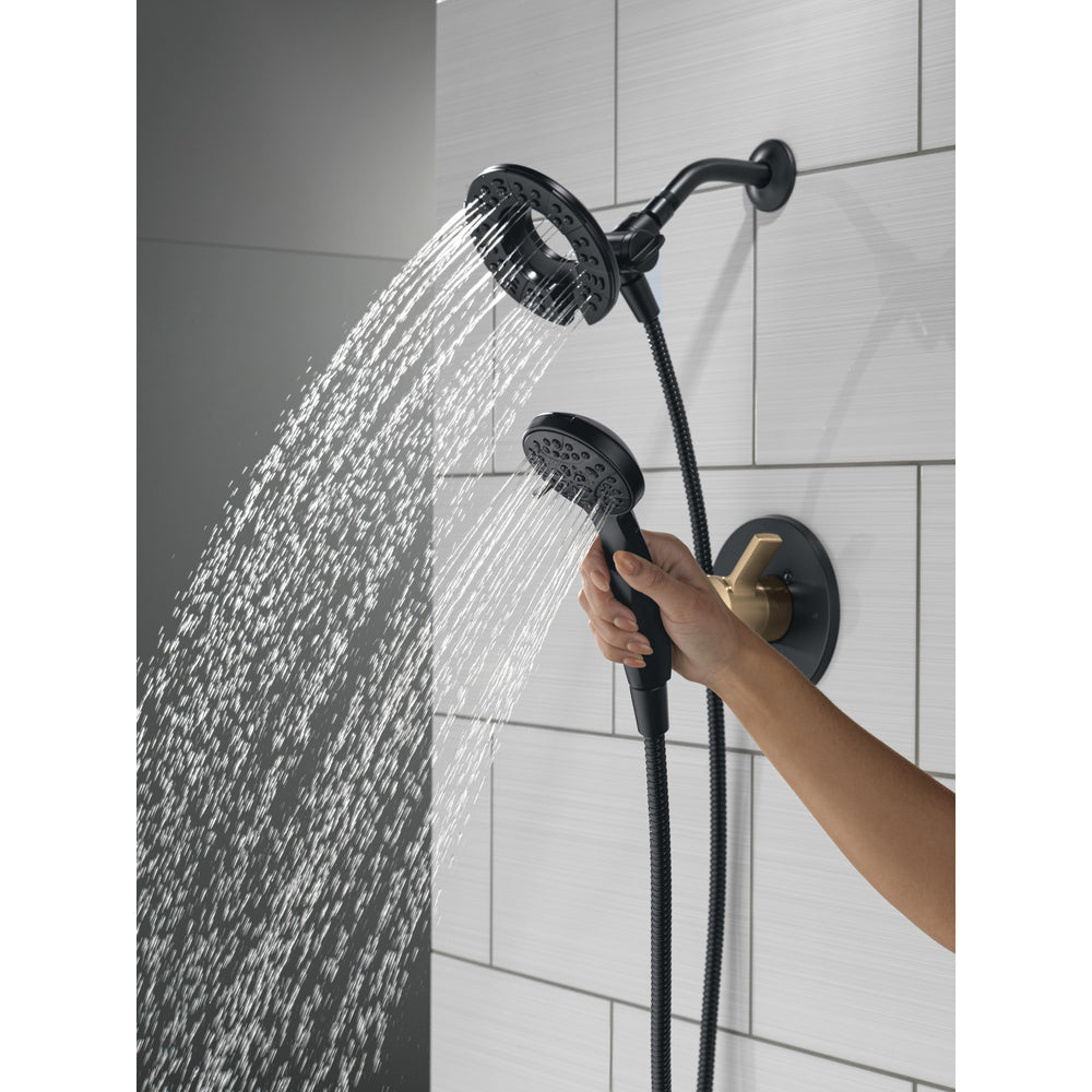 Matte Black / Champagne Bronze