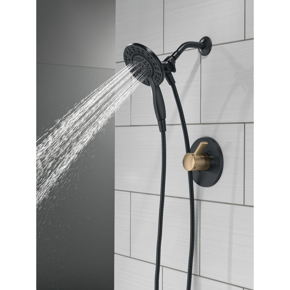 Matte Black / Champagne Bronze