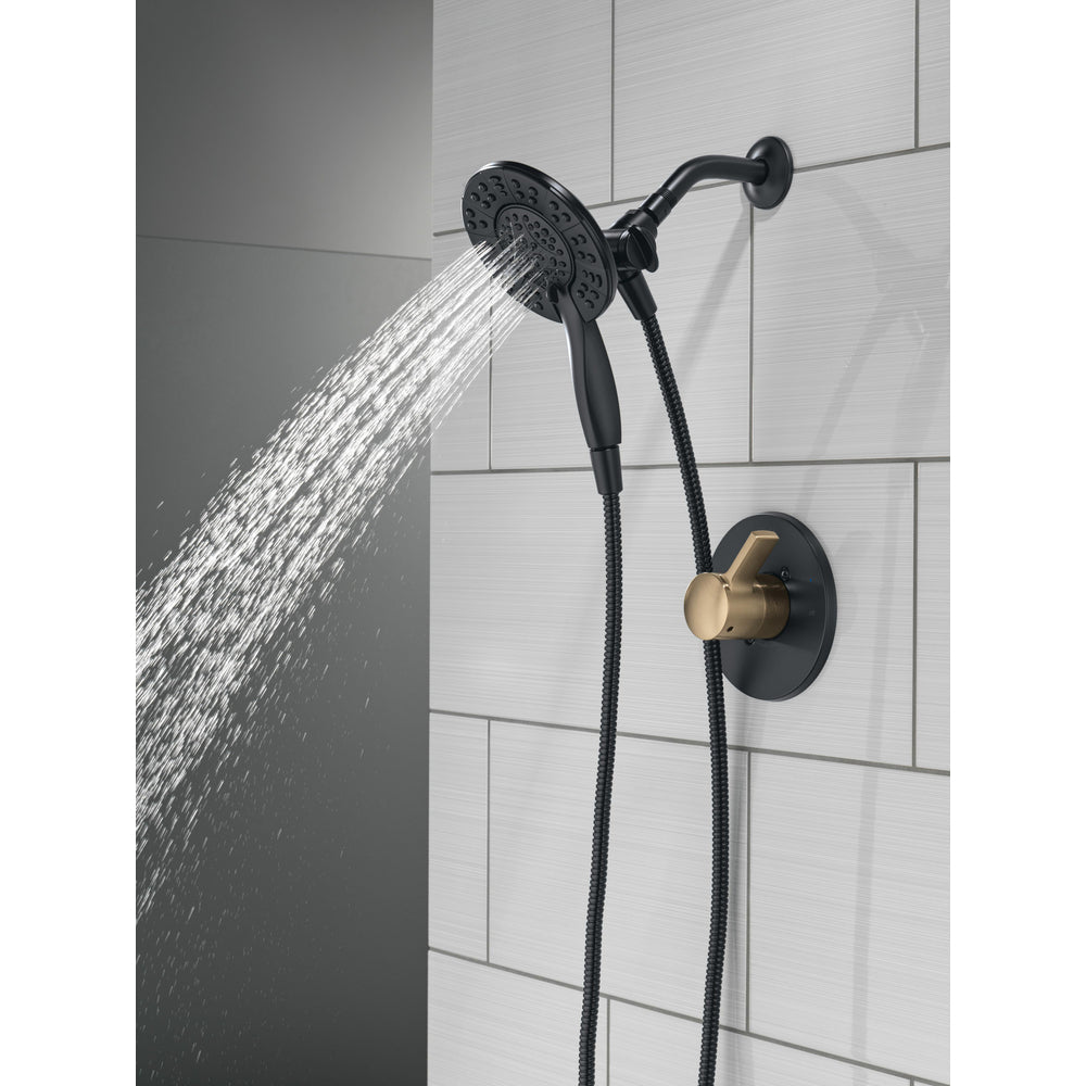 Matte Black / Champagne Bronze