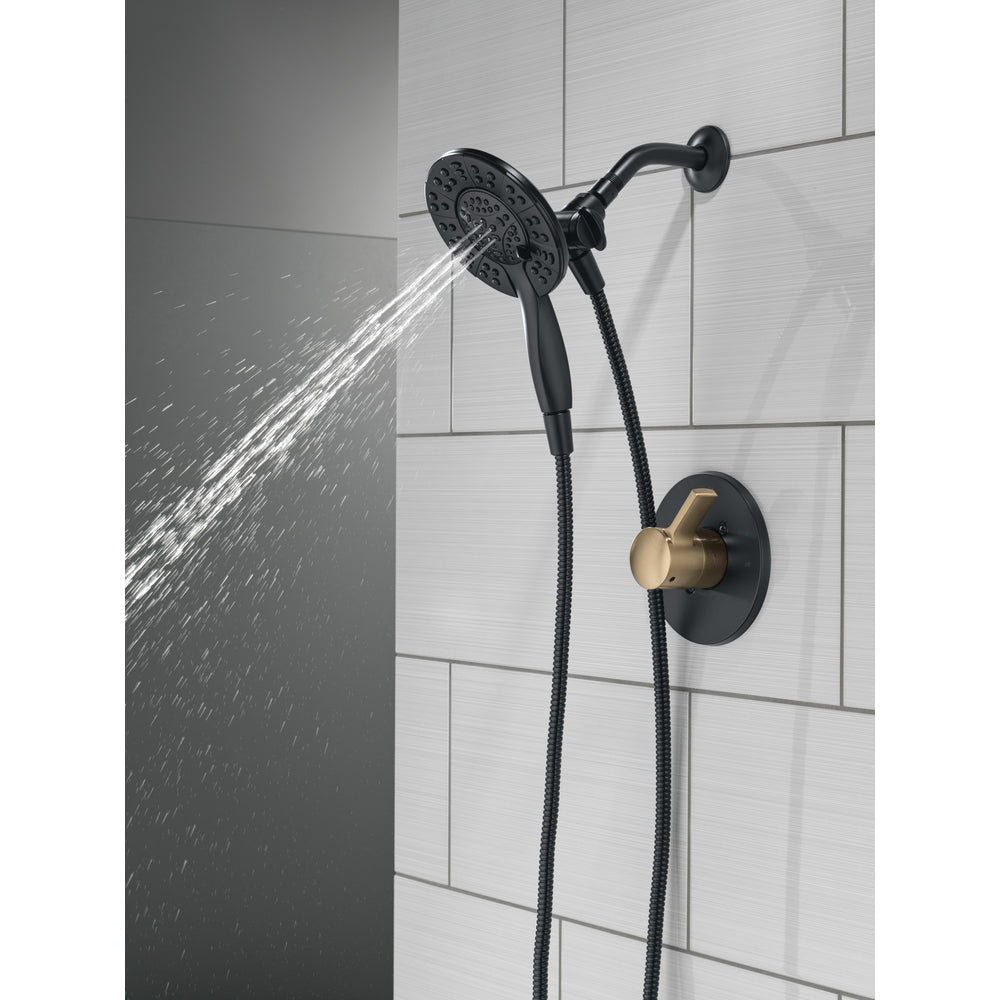 Matte Black / Champagne Bronze