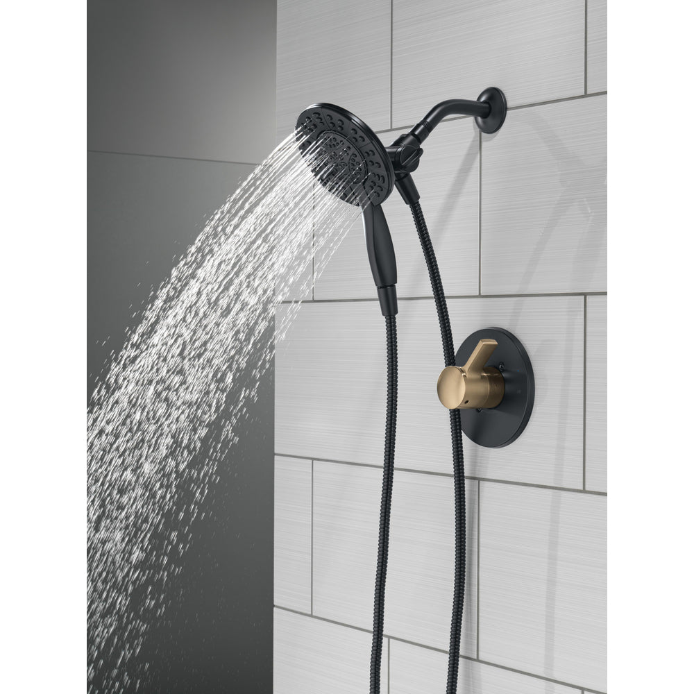 Matte Black / Champagne Bronze