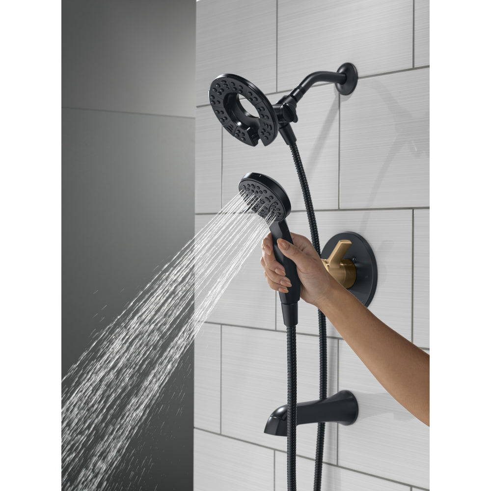 Matte Black / Champagne Bronze