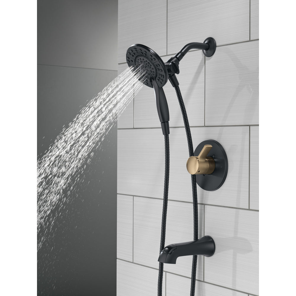 Matte Black / Champagne Bronze