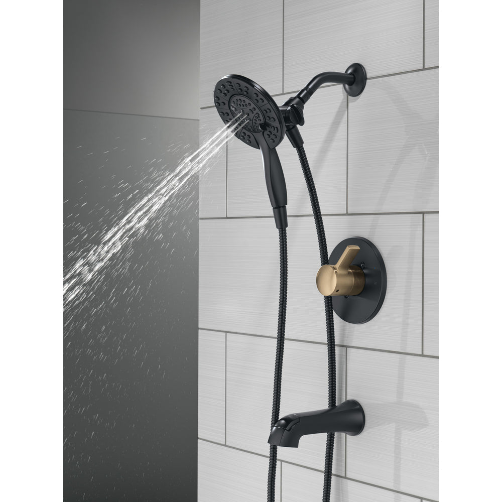 Matte Black / Champagne Bronze