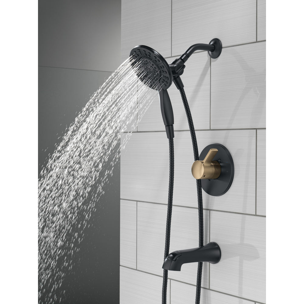 Matte Black / Champagne Bronze