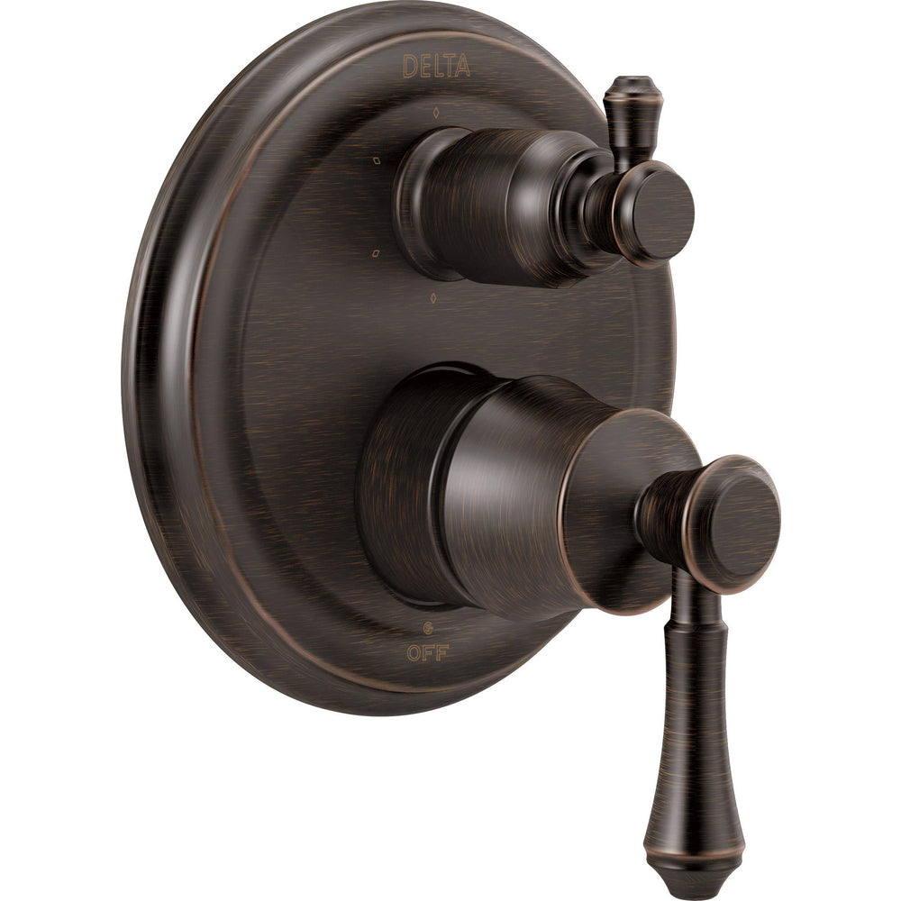 Delta Traditional 2 Handle Monitor 14 Series Valve Trim with 6 Setting
