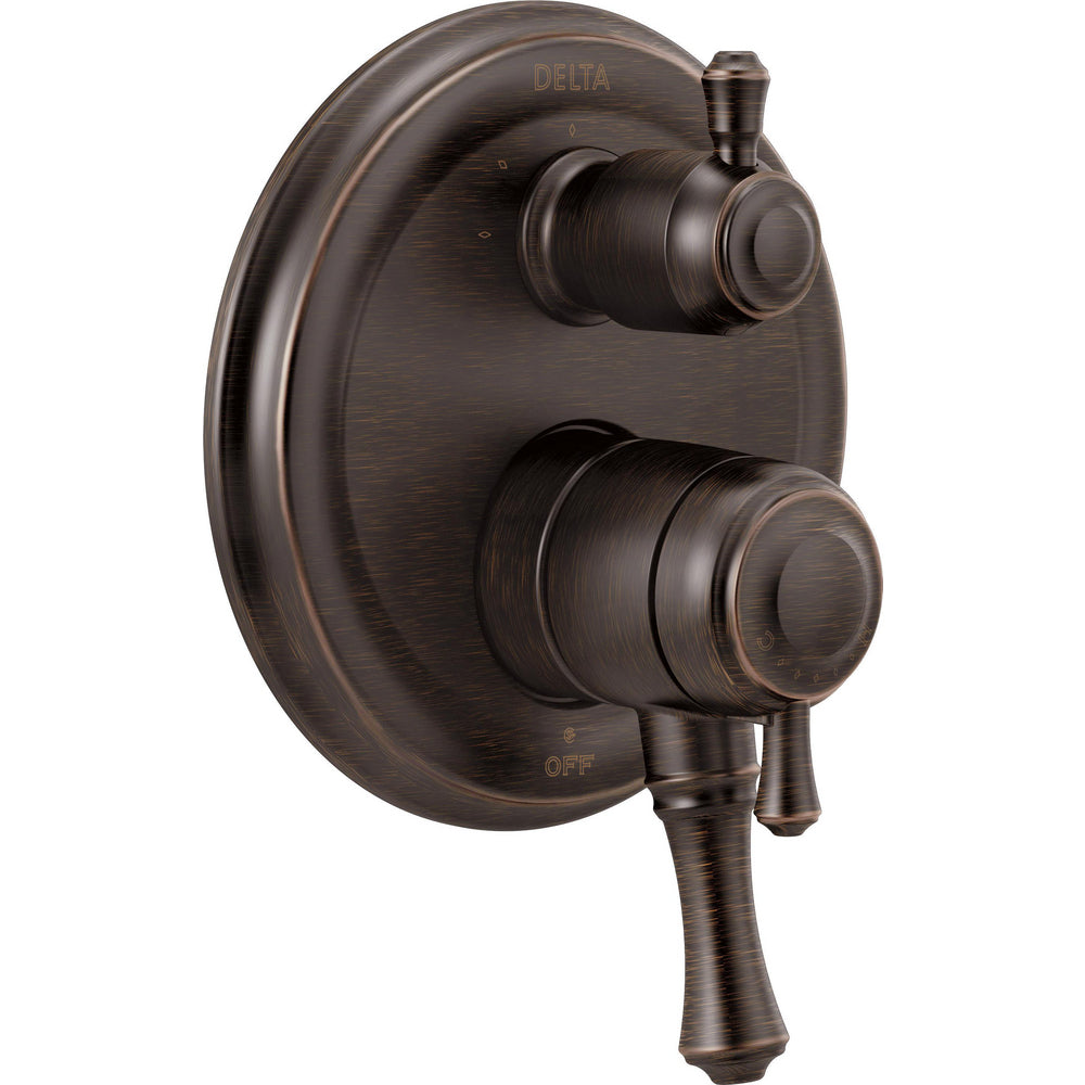 Delta Traditional 2 Handle Monitor 17 Series Valve Trim with 3 Setting