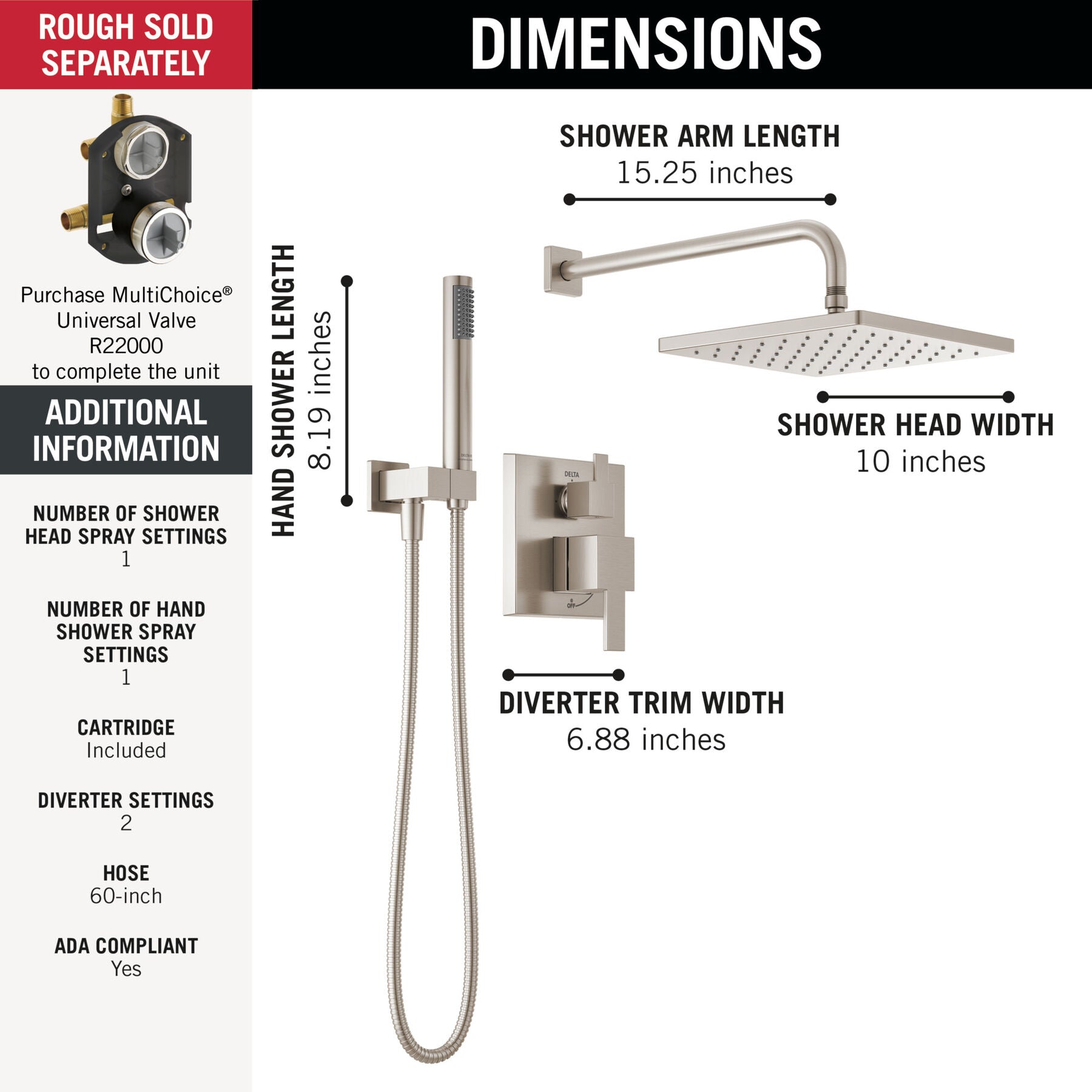 Spotshield Brushed Nickel